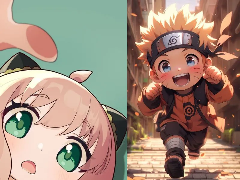 Bộ hình ảnh anime chibi đáng yêu cho mọi lứa tuổi