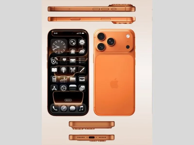 Thiết kế iPhone 17 Pro sang trọng