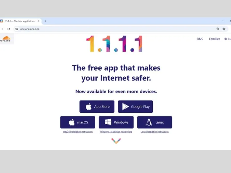 Cách tải ứng dụng 1.1.1.1 là gì 