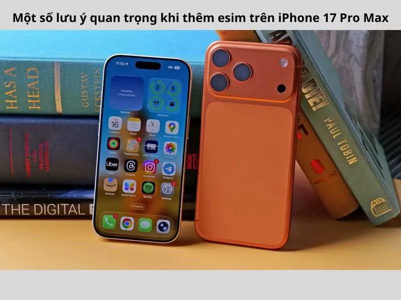 Một số chú ý để quá trình kích hoạt eSIM thuận lợi hơn