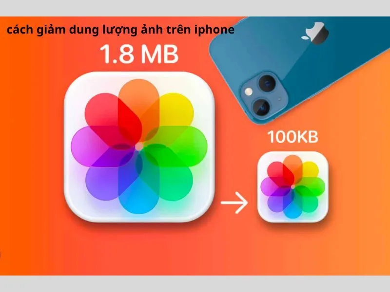 Cách giảm dung lượng ảnh trên iPhone 