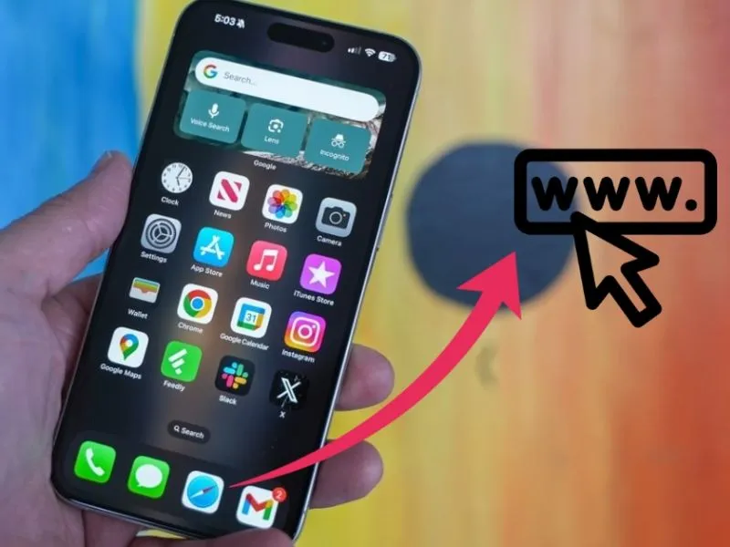 cách thêm trang web vào màn hình chính iphone