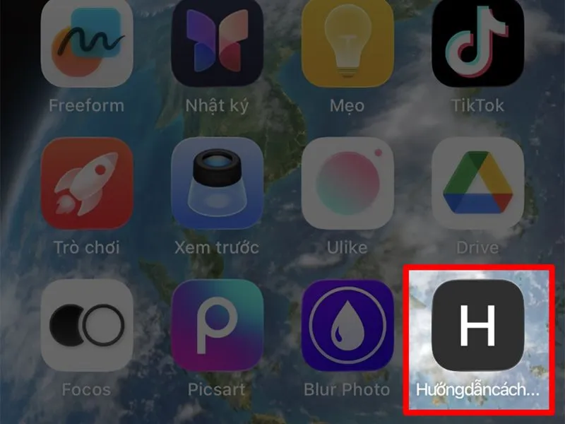 Hoàn tất thêm trang web vào màn hình chính iPhone