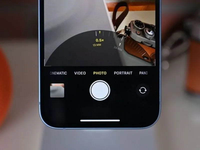 Reset lại ứng dụng camera