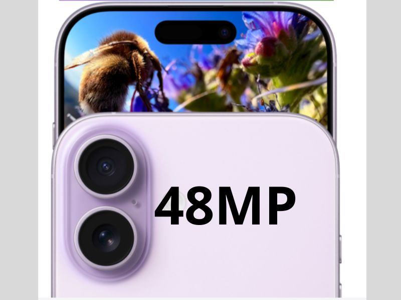 Camera 48MP Dual Fusion trên iPhone 17 cũ