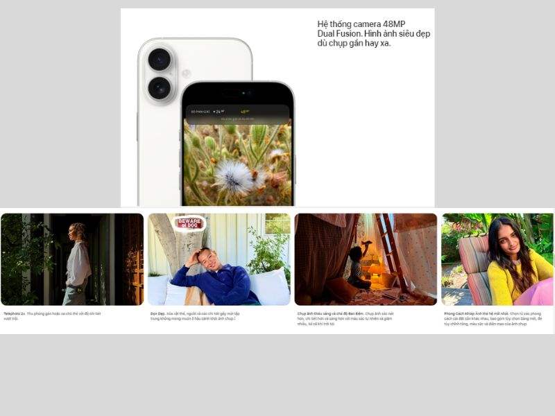 Khả năng quay chụp hiện đại 