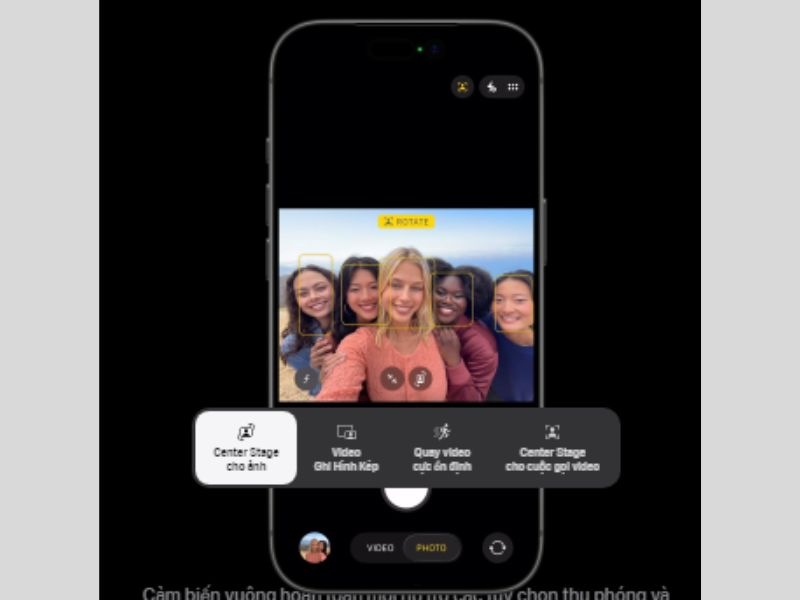 Tính năng Center Stage lần đầu xuất hiện trên iPhone 17 series
