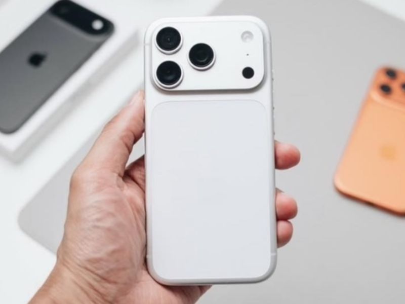 iPhone 17 Pro Max 512GB cũ có khung viền nhôm cao cấp, nhẹ, bền