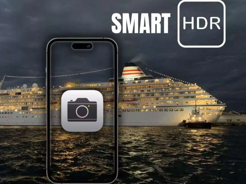Chế độ HDR tự đẩy tông màu trên iPhone