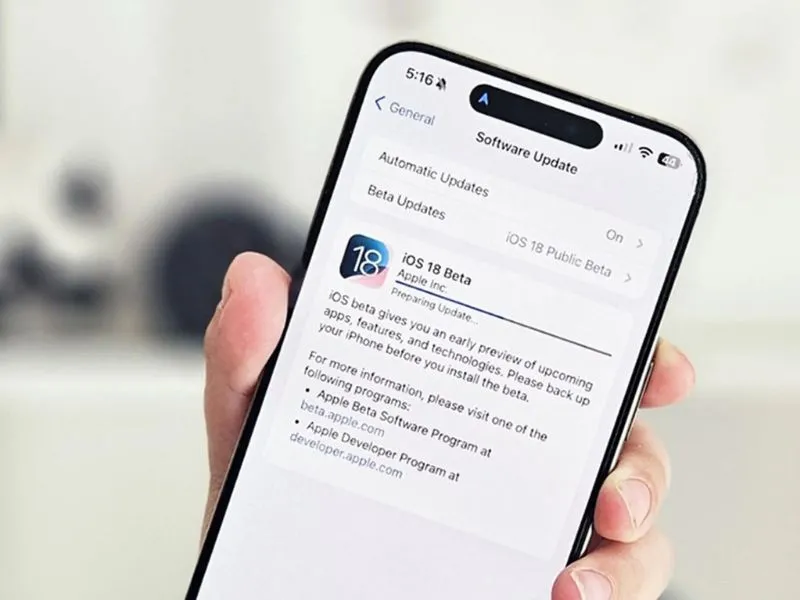 Cập nhật hệ điều hành trên điện thoại Android, iOS
