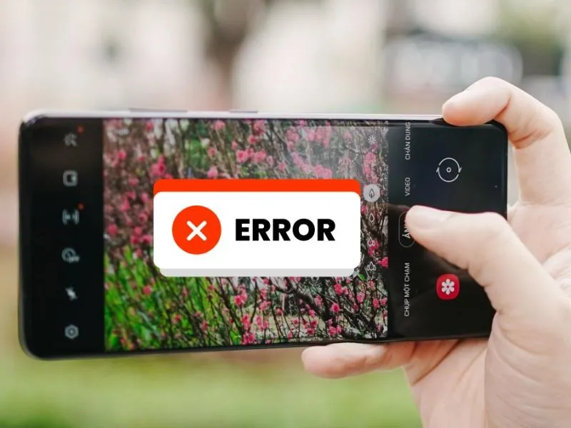 Khắc phục lỗi không mở được camera trên điện thoại