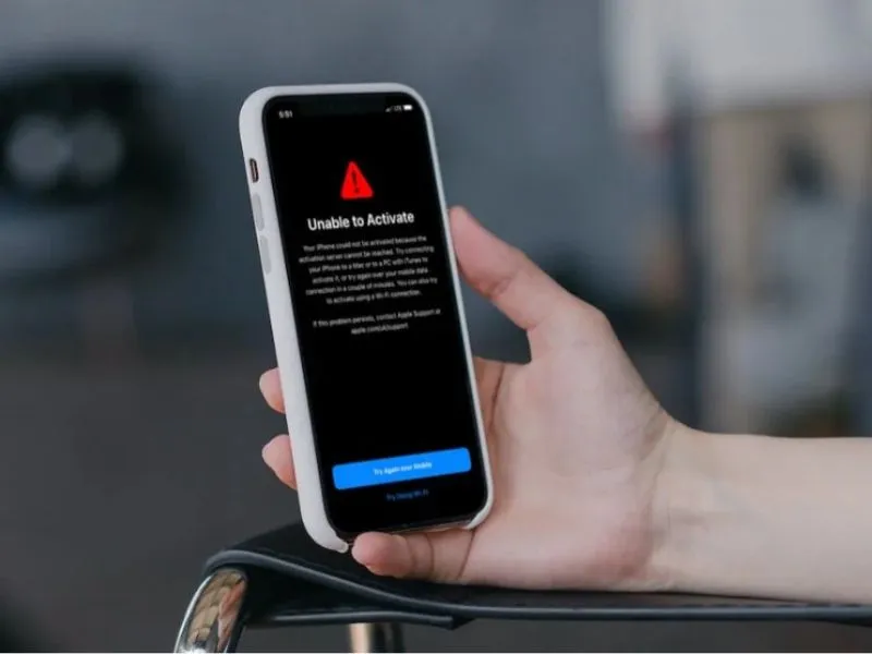 Nguyên dẫn iPhone lỗi không kích hoạt được