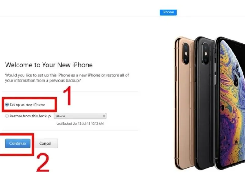 Kích hoạt ứng dụng iTunes