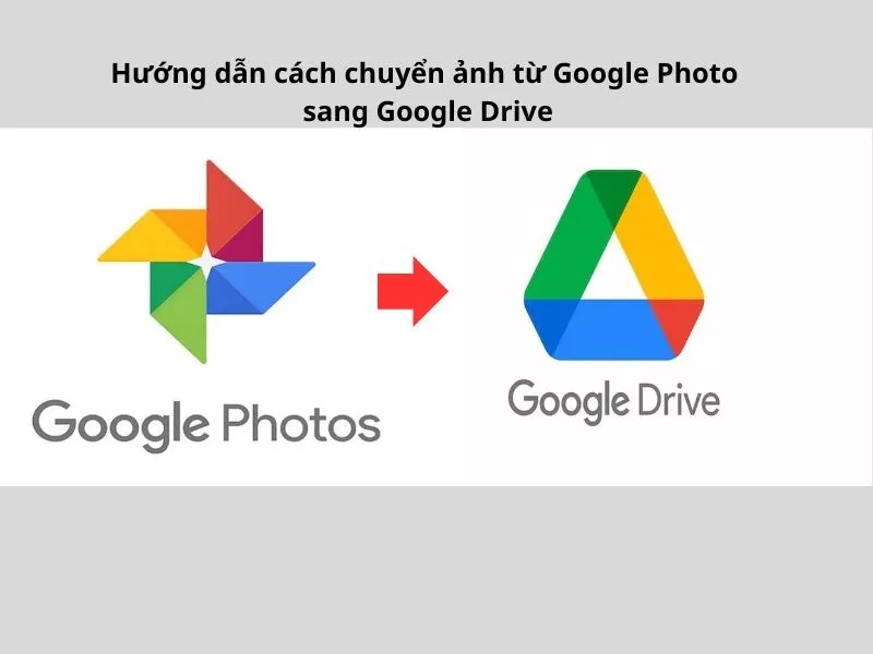Cách chuyển ảnh từ Google Photo sang Google Drive nhanh