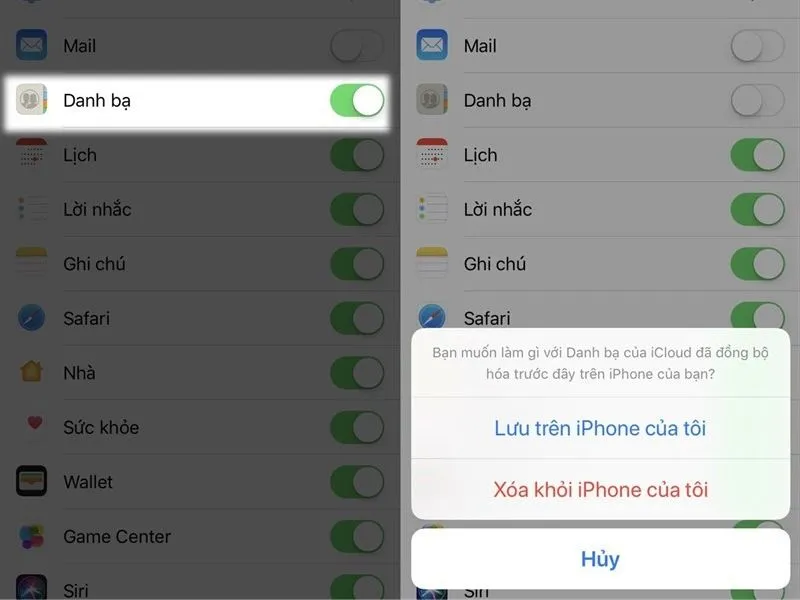 Chọn mục “Xóa khỏi iPhone của tôi”
