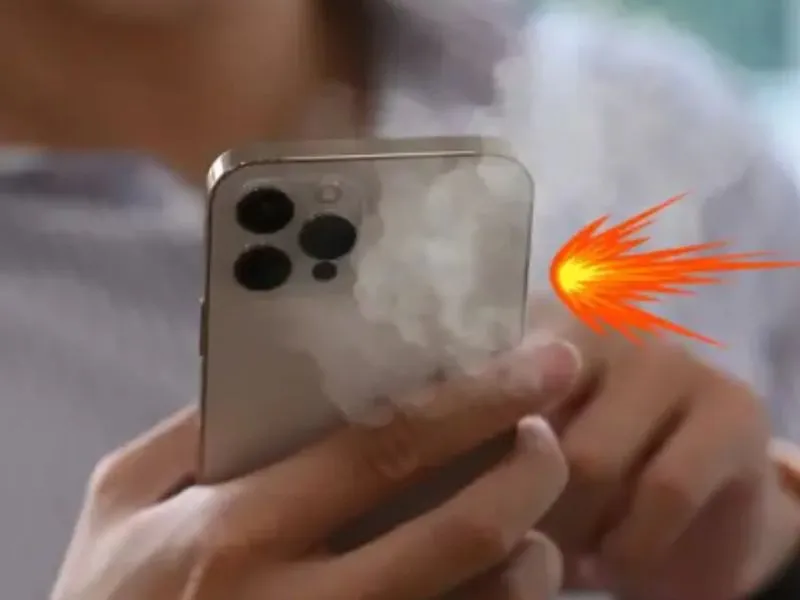iPhone 16 Pro Max bị nóng máy