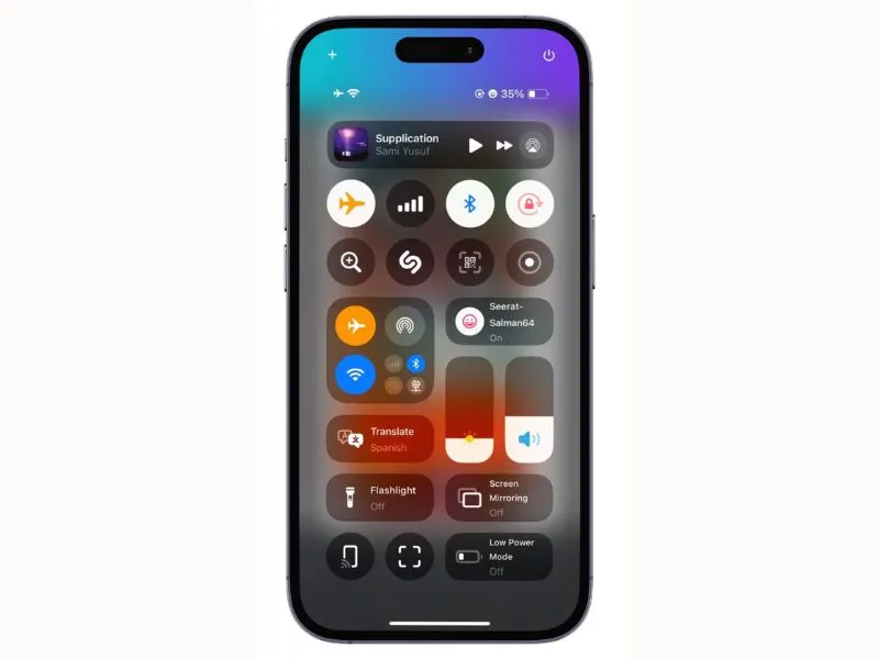 Giảm độ sáng màn hình iPhone 16 Pro Max