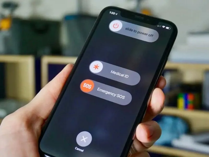 Khởi động lại máy khi điện thoại bị treo chế độ tai nghe