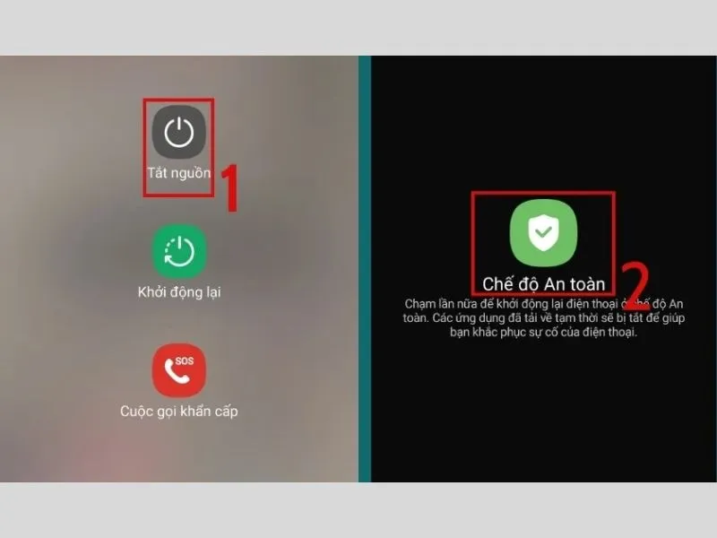 Đưa máy về Safe Mode khi GPS bị lỗi không định vị được