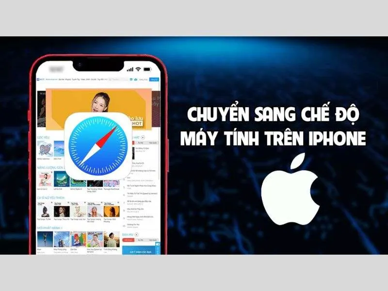 Cách chuyển sang chế độ máy tính trên iPhone hiệu quả