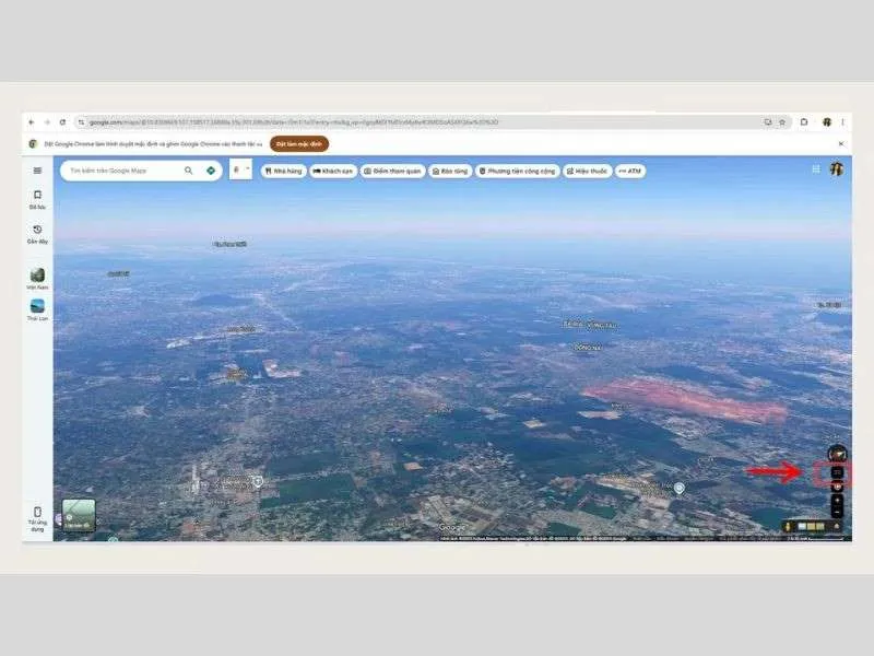 Cách xem bản đồ 3D trên Google Maps dễ hiểu trên máy tính
