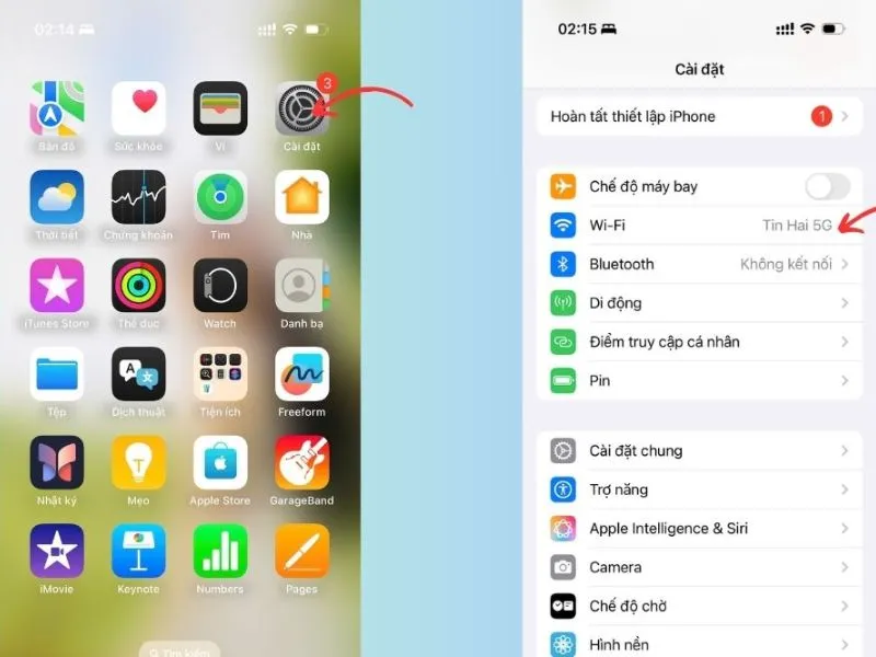 Ngắt kết nối Wifi khi không sử dụng
