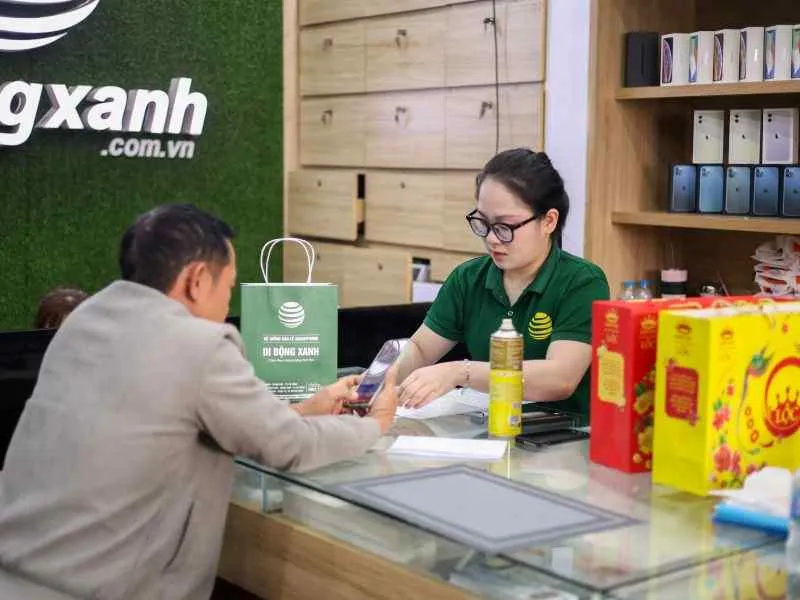 Chế độ hậu mãi tại Di Động Xanh cực tốt