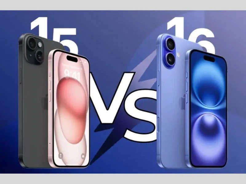 So sánh trọng lượng trên các phiên bản ở iPhone 15 và iPhone 16