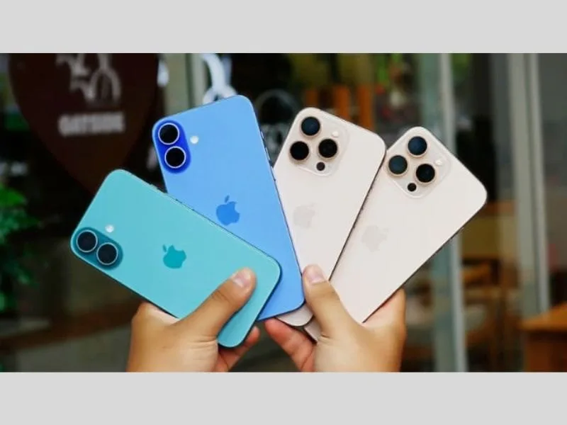 Trọng lượng chi tiết trong iPhone 16 series 