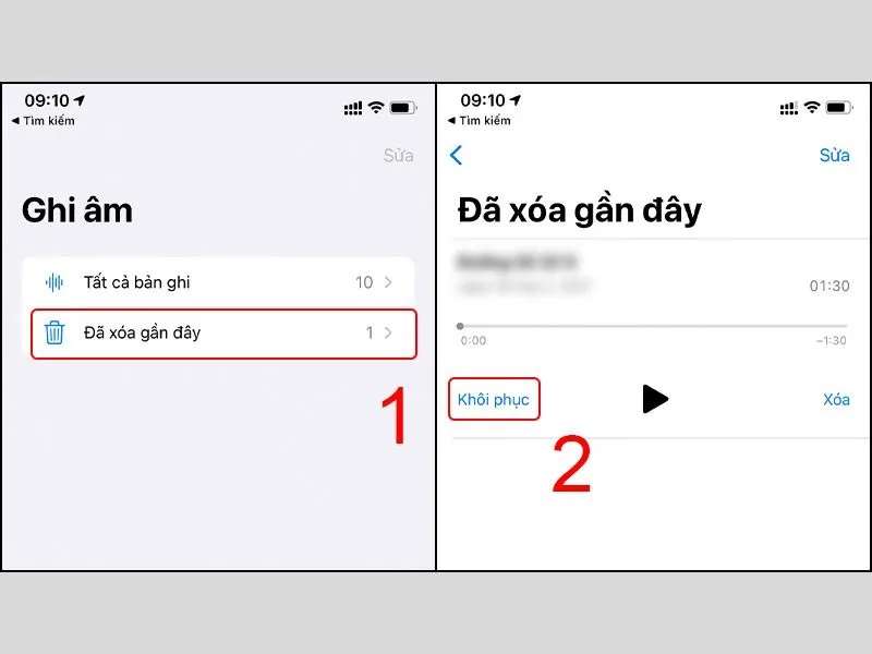 Dễ dàng khôi phục được dữ liệu bị xóa trước đó