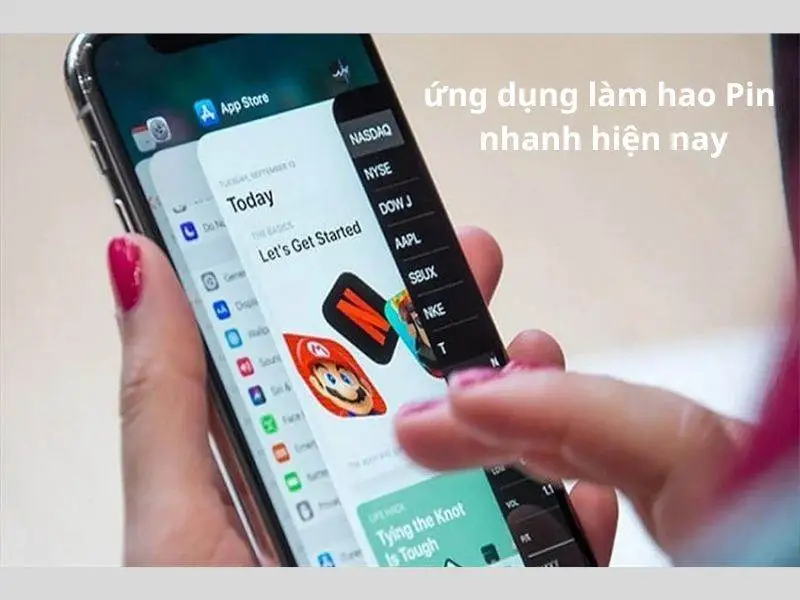 Ứng dụng nào tiêu hao nhiều Pin?