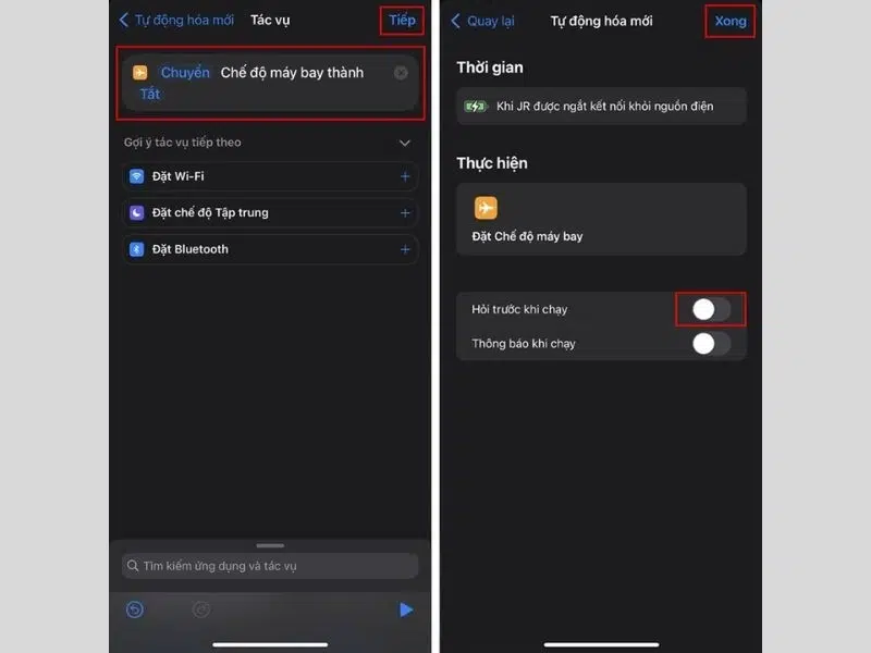 Hoàn thành thiết lập cách bật chế độ sạc nhanh iPhone