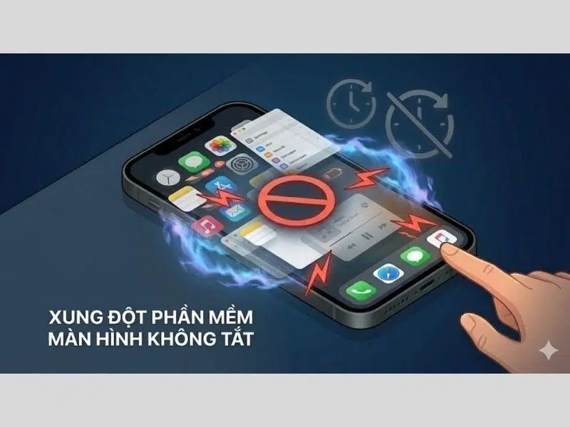 Có nhiều nguyên nhân khiến màn hình không tắt được