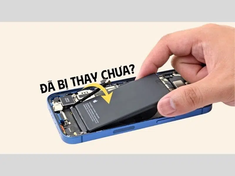 Kiểm tra Pin đã bị thay thế hay chưa