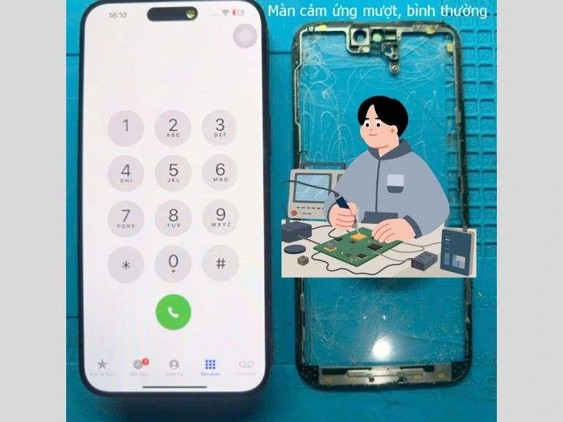 Giá thay ép kính iPhone 16 Pro Max Đà Nẵng là bao nhiêu?