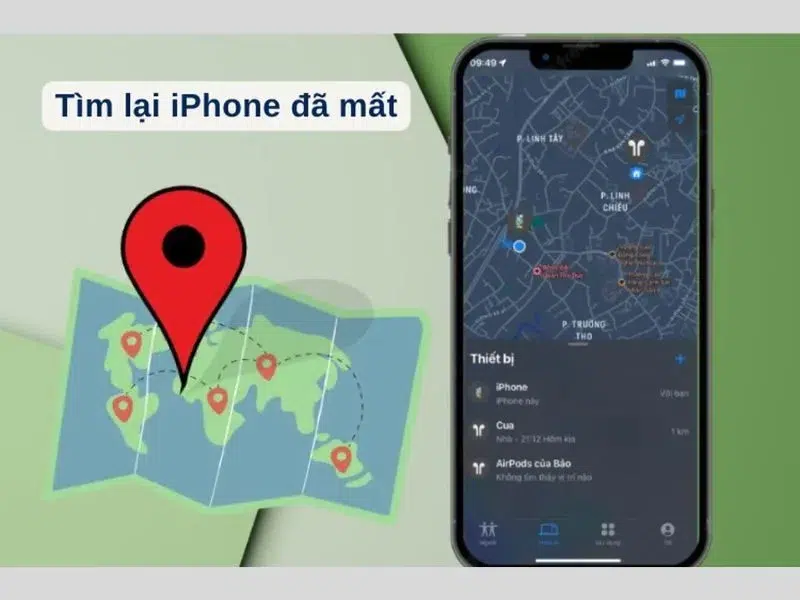 Hướng dẫn tìm lại iPhone đã bị mất nhanh chóng