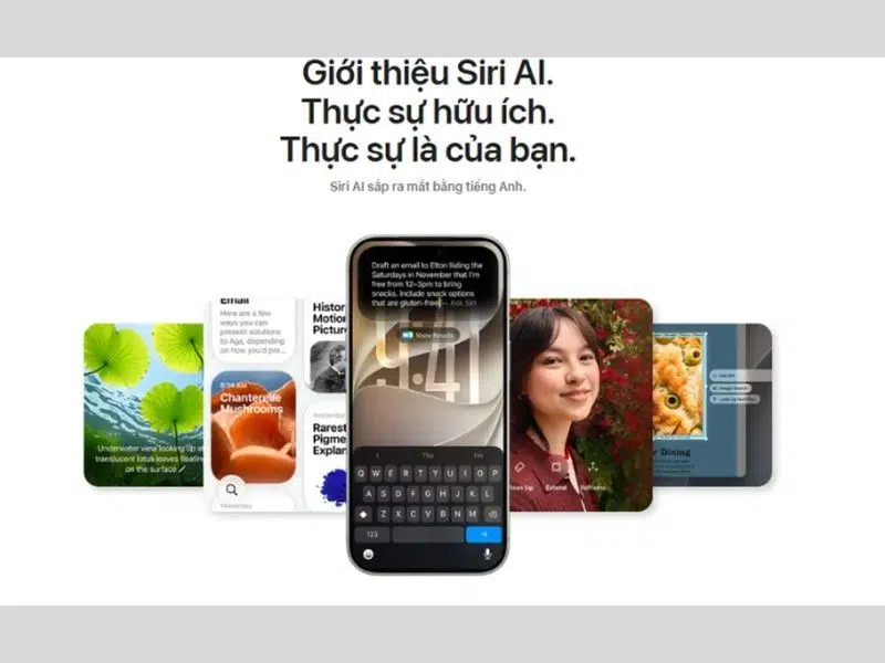 AI được nâng cấp hơn trên iOS 27