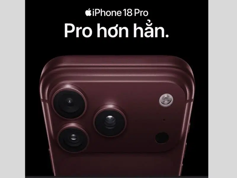 Thông số iPhone 18 Pro 2TB - Chính hãng VN/A