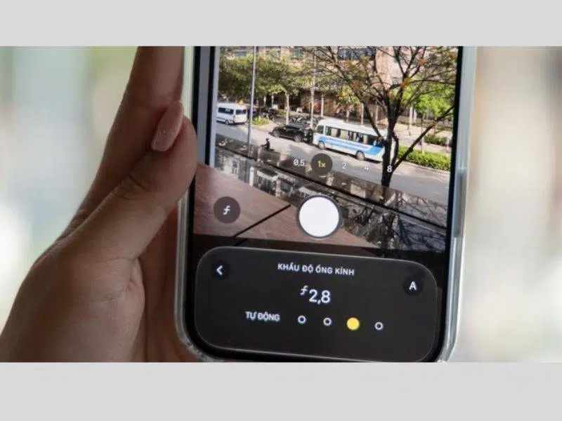Điều chỉnh khẩu độ camera với từng nhu cầu thực tế