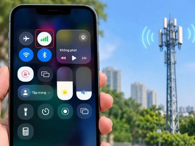 7 cách xử lý nhanh cách bật dữ liệu nhưng iPhone không vào mạng