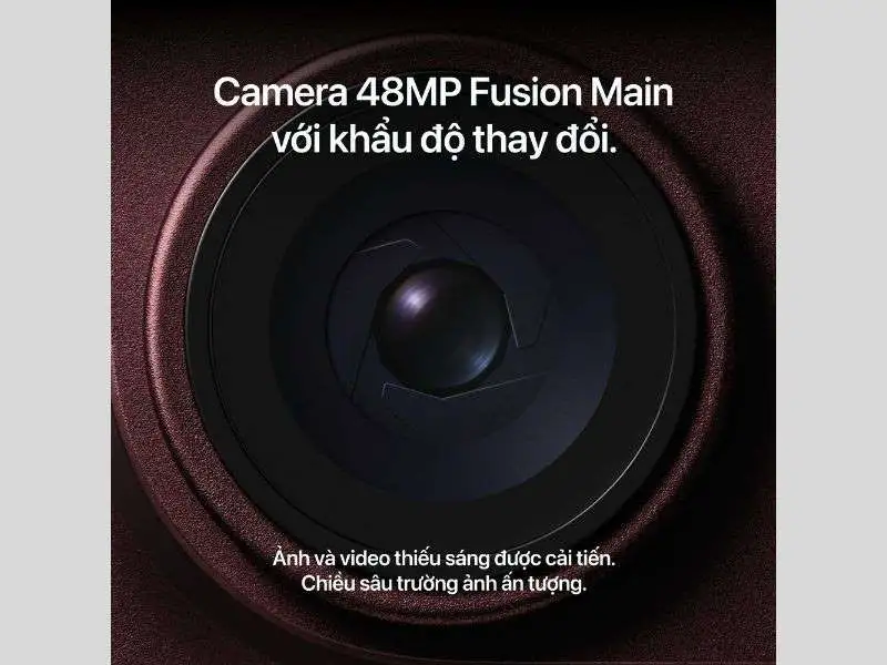 Điều chỉnh khẩu độ là một trong những điểm mới của camera